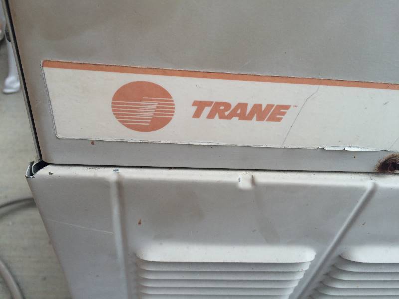 lot 127 image: TRANE ROOF AC WITH NEWER A COIL