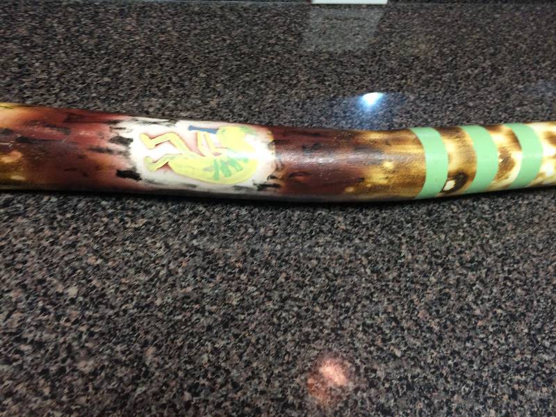 lot 2010 image: Unique walking stick