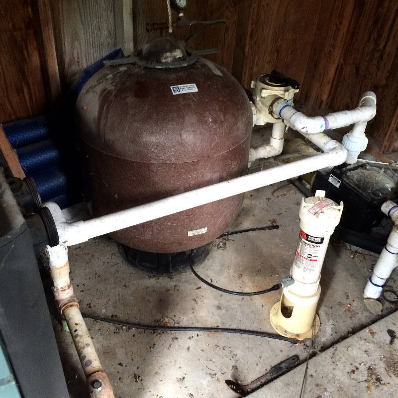 lot 70 image: Complete inground pool pump system