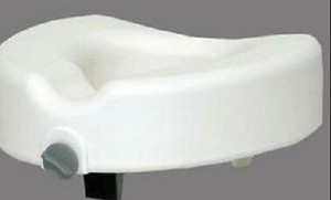 lot 2046 image: Elevated Toilet Seat Riser