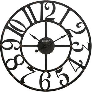 lot 2173 image: Bulova Wall Clock