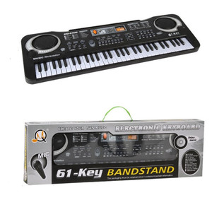 lot 2828 image: 61-Key Digital Electric Piano Keyboard - Portable Electronic Keyboard for Beginners (Kids & Adults