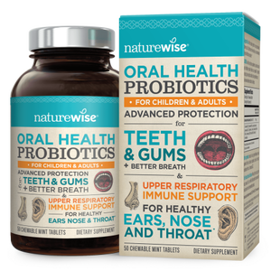 lot 5628 image: NatureWise Oral Health Probiotics, 50 Count