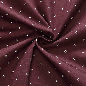 lot 5651 image: (crimson w four dots) - Dekoth -Cotton Fabric 100% Cotton Poplin Printed Woven Bundles Quilting Supplies for diy Crafting Patchwork Sewing