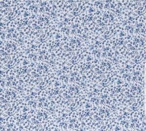lot 5653 image: DeKoth White And Blue Fabric