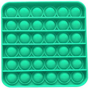 lot 5682 image: RadBizz Sensory Bubble Pressing Anti-Stress Toy for Autism, Stress and Anxiety, for Kids and Adults (Green Square)