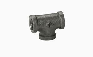 lot 5690 image: 12-in x 12-in dia Black Iron Tee Fitting