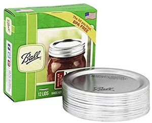 lot 5717 image: Ball Regular Mouth Mason Jar Lids (24-Count
