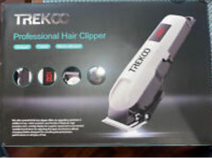 lot 5722 image: Trek Infinity Professional Hair Clippers Cordless Includes 4 Clipper Heads