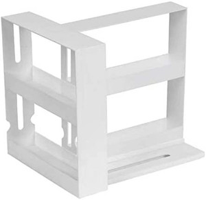 lot 5727 image: 2 Tier Spice Rack Fits Up To 20 Spice Jars , Seasoning Jar Storage Rack , Kitchen Bathroom Organizer