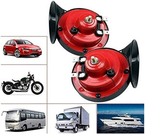 lot 6012 image: Car horn 300db ��2 pieces�� 12v waterproof double horn used for trucks, trains and boats, electric snails for cars, motorcycles, alternative electronic parts for cars and horns for trains