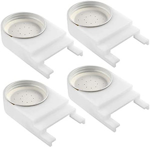 lot 6026 image: Bee Feeder and Cap for Feeding Bees or Sugar Syrup from Front of Hives in Beekeeping, 4-Pack