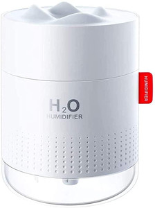 lot 6915 image: Expower Mini Air Humidifiers, Cool Mist Humidifiers for Bedroom, Baby Room, Home & Office - 500ml Small Humidifiers with Night Light, USB Personal Humidifier with Whisper Quiet and Waterless Auto-Off