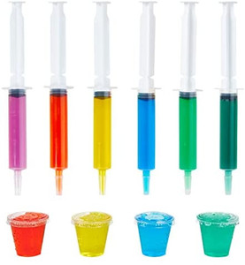 lot 6916 image: 50 Piece Jello Shot syringe set