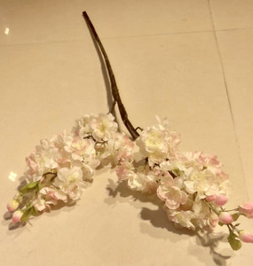 lot 6917 image: Faux Cherry Blossom Branches 3 pcs