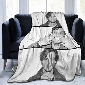 lot 6950 image: Matthew Gray Gubler Super Soft Flannel Blanket All Seasons for Bed,Sofa,Chair, Camp Bed Living Room 50x40 Inch