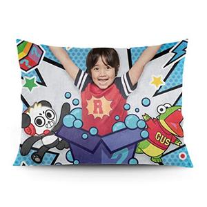 lot 6959 image: ENPENGOOD Pillow Case Ryans_World_Toysreview Pillow Throw Covers Set Cushion Pillowcase 20 X 26 Inch for Sofa Bed Home Car Decoration