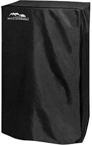 lot 7052 image: Masterbuilt 30-Inch Electric Smoker Grill Cover Heavy Duty Waterproof - 18.1 x 16.9 x 30.9 inch