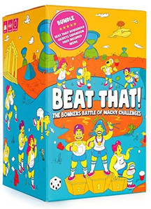 lot 7066 image: Beat That Game and Household Objects Expansion Combo Pack Family Party Game for Kids & Adults
