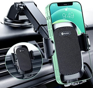 lot 7067 image: Joyroom Car Phone Holder Mount Military-Grade Super Suction & Stable Universal Hands-Free Cell Phone Holder for Car Dashboard Windshield Air Vent Car Mount for iPhone Samsung All Smartphones