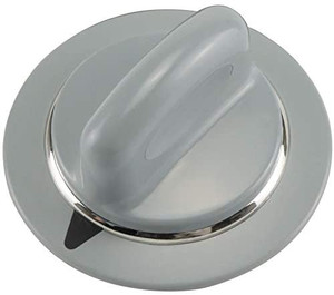 lot 7080 image: Replacement Timer Control Knob WE1M964 with Reinforced Metal Ring By AMI Exact for GE Dryer AP4980845 PS3487132