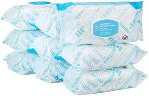 lot 9604 image: Amazon Elements Baby Wipes