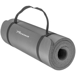 lot 9624 image: Reehut 12-Inch Extra Thick High Density NBR Exercise Yoga Mat