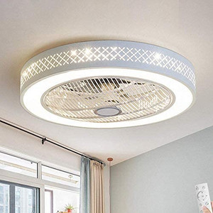 lot 9625 image: LAKIQ Modern 21.5���� LED Ceiling Fan