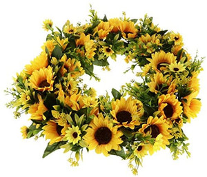 lot 9645 image: Kloware Country Style Door Wreath