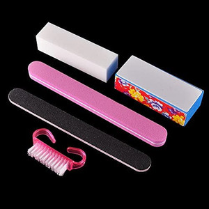 lot 9685 image: AKOAK 5 Pcsset Nail Art Buffer File Block Professional Manicure Tools