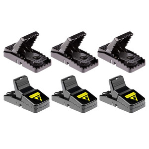 lot 9768 image: MouseRats trap, Mice Traps That Work, Humane Power Rodent Killer and Mice Snap Kill Trap, Safe, Reusable, Effective Mouse Catcher for Home-6 Pack