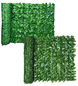 lot 9773 image: Enfudid 1 PCS Artificial Leaf Fence Privacy Screen