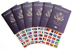 lot 9778 image: Kids Passports - Little passports for kids