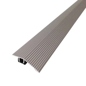 lot 9823 image: M-D Building Products 43318 M-D Reducer Flute with Snap Track, Aluminum, 36&quot, Satin Nickel