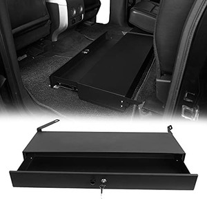 lot 9848 image: Hooke Road F150 SuperCrew Rear Under Seat Lockbox Storage