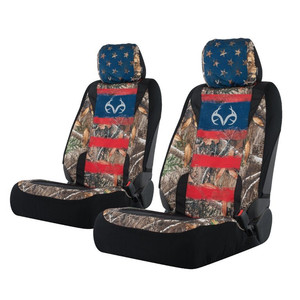 lot 9857 image: Realtree Camo Low Back Seat Covers