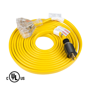 lot 9866 image: 25 Feet Heavy Duty Generator Extension Cord
