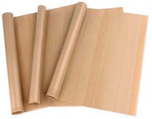 lot 9887 image: 3 Pack PTFE Teflon Sheet for Heat Press
