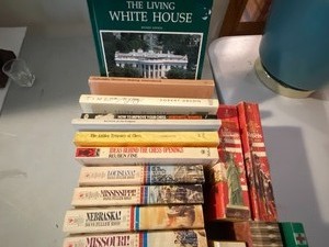 lot 123 image: Books-see pictures for titles