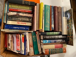 lot 144 image: Box of books 6