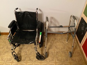 lot 319 image: Wheelchairwalker