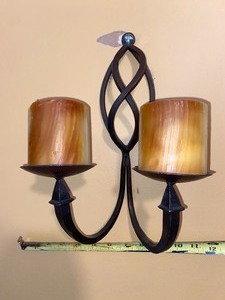 lot 350 image: Candle Sconces