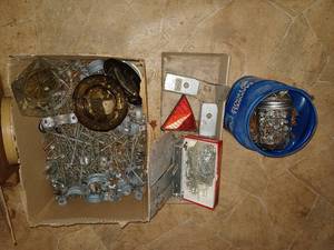 lot 242 image: Miscellaneous hardware, ashtrays.