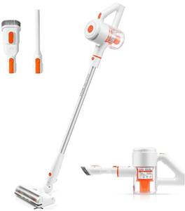 lot 17102 image: EASINE by ILIFE G50 Cordless Stick Vacuum Cleaner, Carpet Vacuum Cleaner, LED Light, 35mins Runtime, 4 Stage Cyclone Filtration, Special Side Brush Design to Clean All Corners