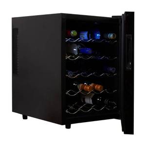 lot 17122 image: Koolatron Urban Series 20 Bottle Wine Cooler, Thermoelectric Wine Fridge, Freestanding Wine Cellar for Home Bar, Small Kitchen, Apartment, Condo, Cottage, Rv