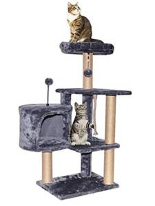 lot 17134 image: TINWEI Cat Tree Scratching Toy Activity Centre Cat Tower Furniture Scratching Posts