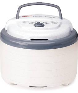 lot 17135 image: Nesco FD-75A Snackmaster Pro Food Dehydrator, For Snacks, Fruit, Beef Jerky, Gray
