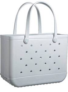 lot 17146 image: BLACK fublousRR5u Organizer Bag Lightweight Anti-Slid Base Non-Fading Storage Bag Unique With Bonus 4 Replacement Handle Clips
