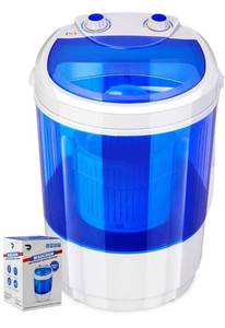 lot 17228 image: DENSORS Portable Single Tub Washer - The Laundry Alternative - Washing Capacity Less Than 1.2Kg - Portable Clothes Washer For Small Clothes Like Socks, Undergarments Etc - Travel Washing Machine