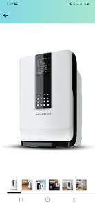 lot 17252 image: HATHASPACE Air Purifier for Home Large Room with True HEPA Air Filter for Clean Air, Pets, Smoke, Quiet Smart Air Cleaner, Removes 99.9% of Particles, Dust, Pet Dander, Odors, Pollen - HSP001 - 700 Sq. Ft. Coverage